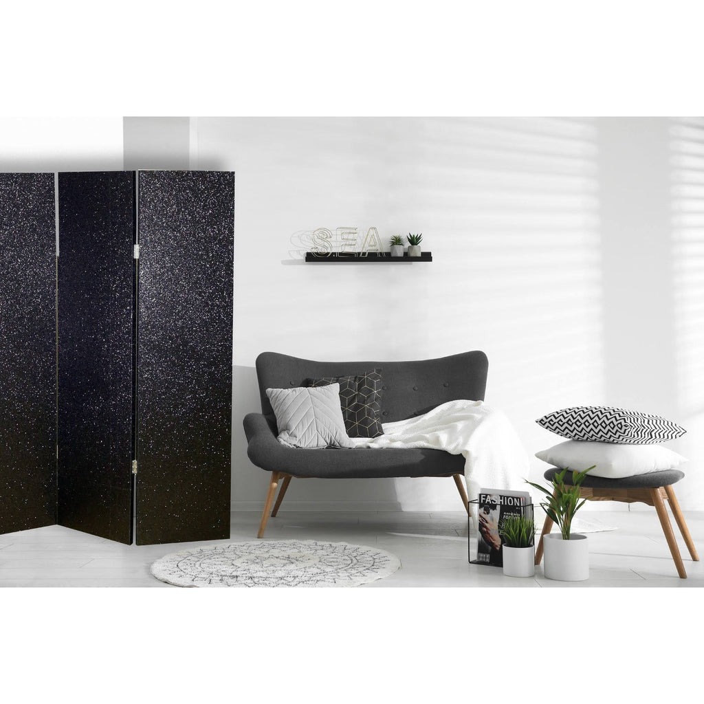 Pink 3-Panel Folding Room Divider H728