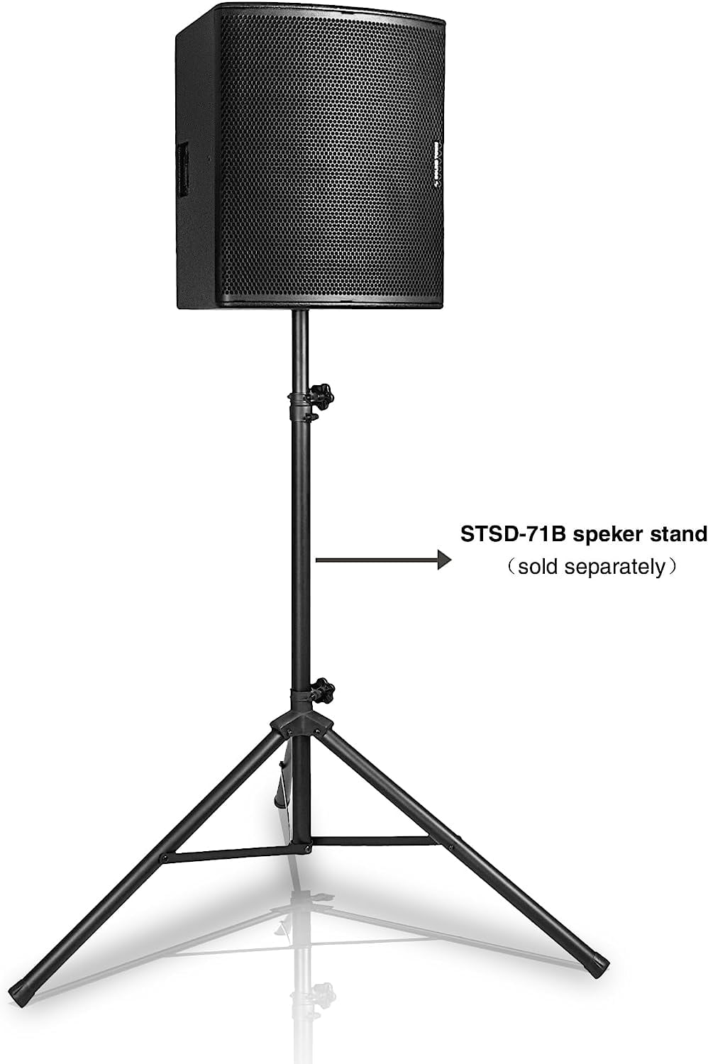 12" Multipurpose Loudspeaker with Coaxial Compression Driver, Birch Plywood, Black X33486