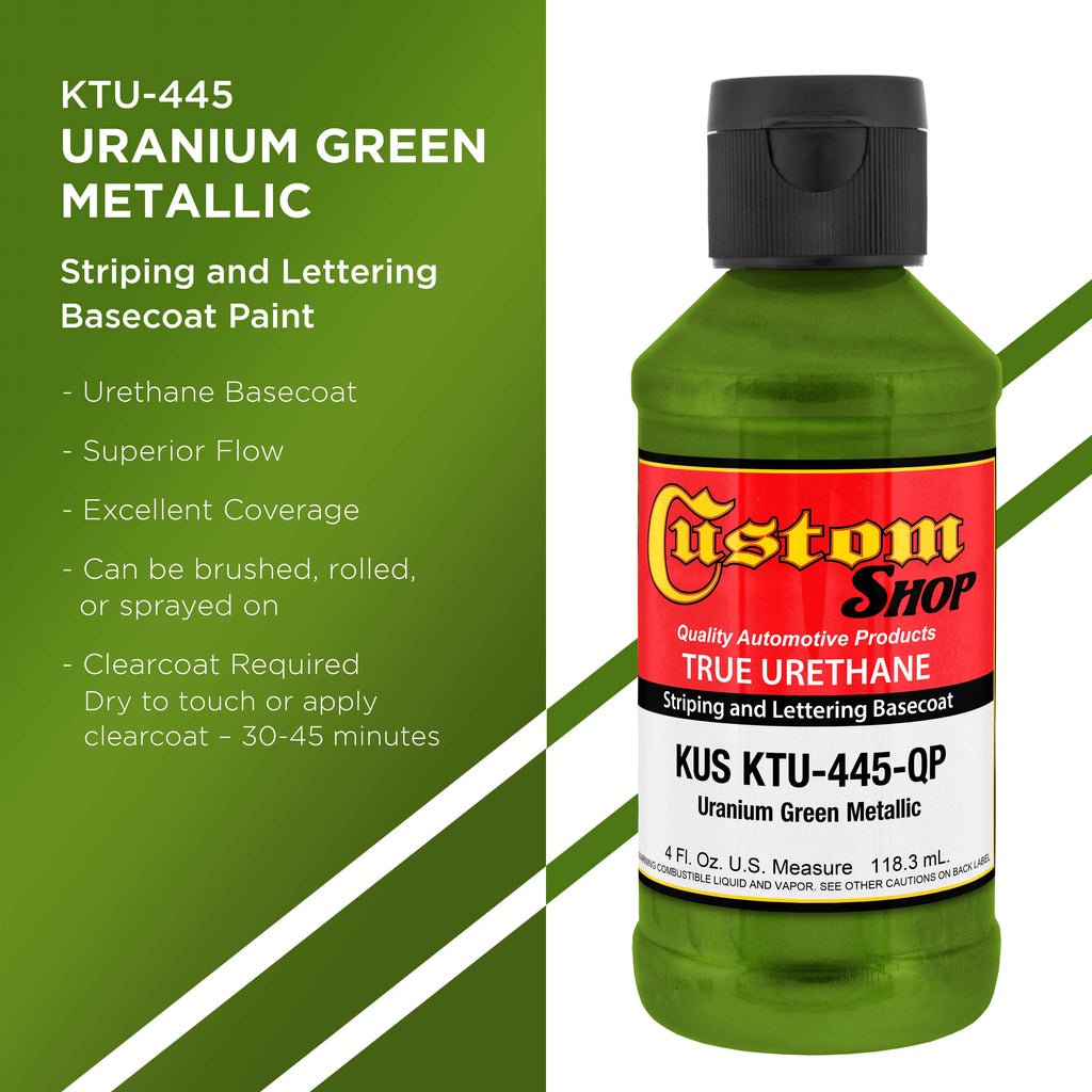 Uranium Green Metallic Urethane Basecoat 1/4 Pint R161