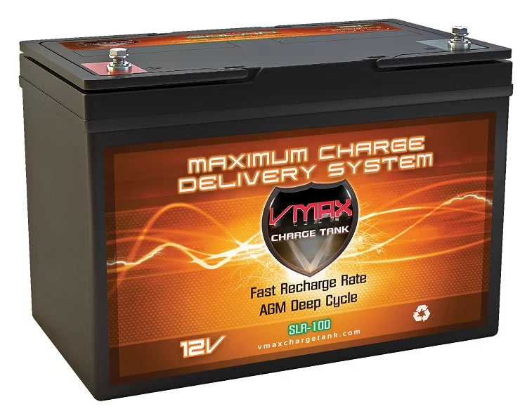12 Volt 100AH AGM Deep Cycle Group 27 Battery H311