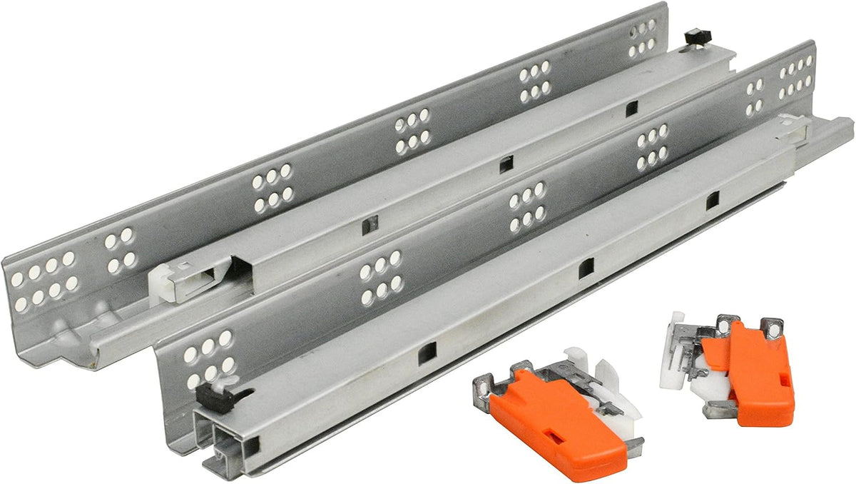 15" Undermount Drawer Slide Soft Closing Full Extension Cabinet Hardware 6 Pairs D960557