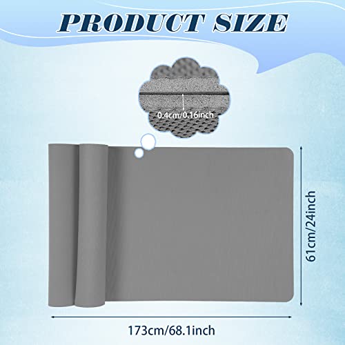 10 Pack 68'' x 24'' x 4mm Thick Non Slip Yoga Mats U4014