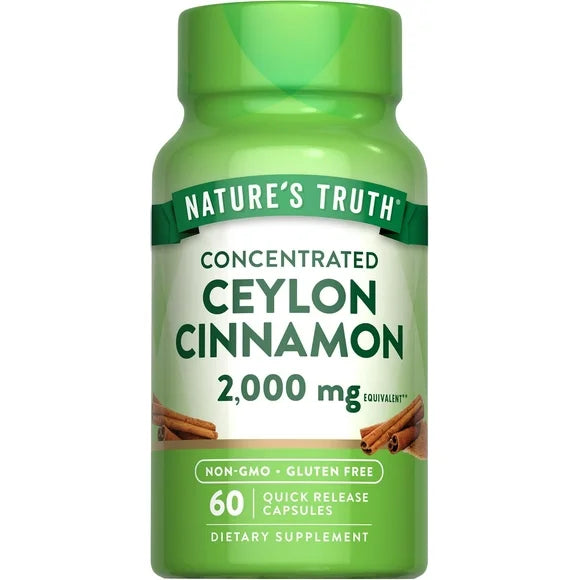 Cinnamon Capsules 2000mg 60 count T352576