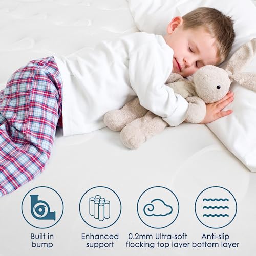 Queen Air Mattress with Built in Pump, 18" Elevated Inflatable Blow Up Mattress J501