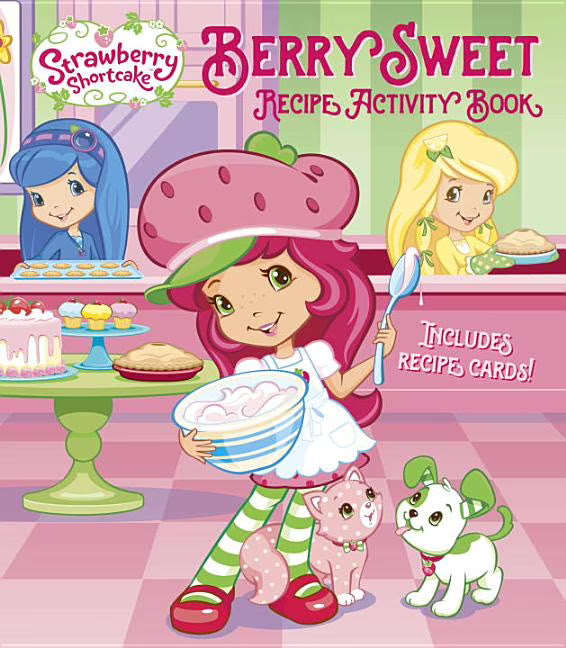 Strawberry Shortcake Recipe Activity Book A344