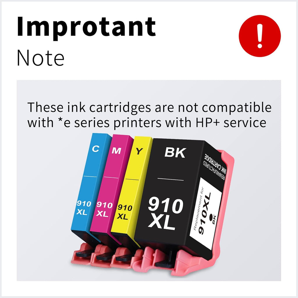 Remanufactured Ink Cartridge Replacement (Black, Cyan, Magenta, Yellow) L999815