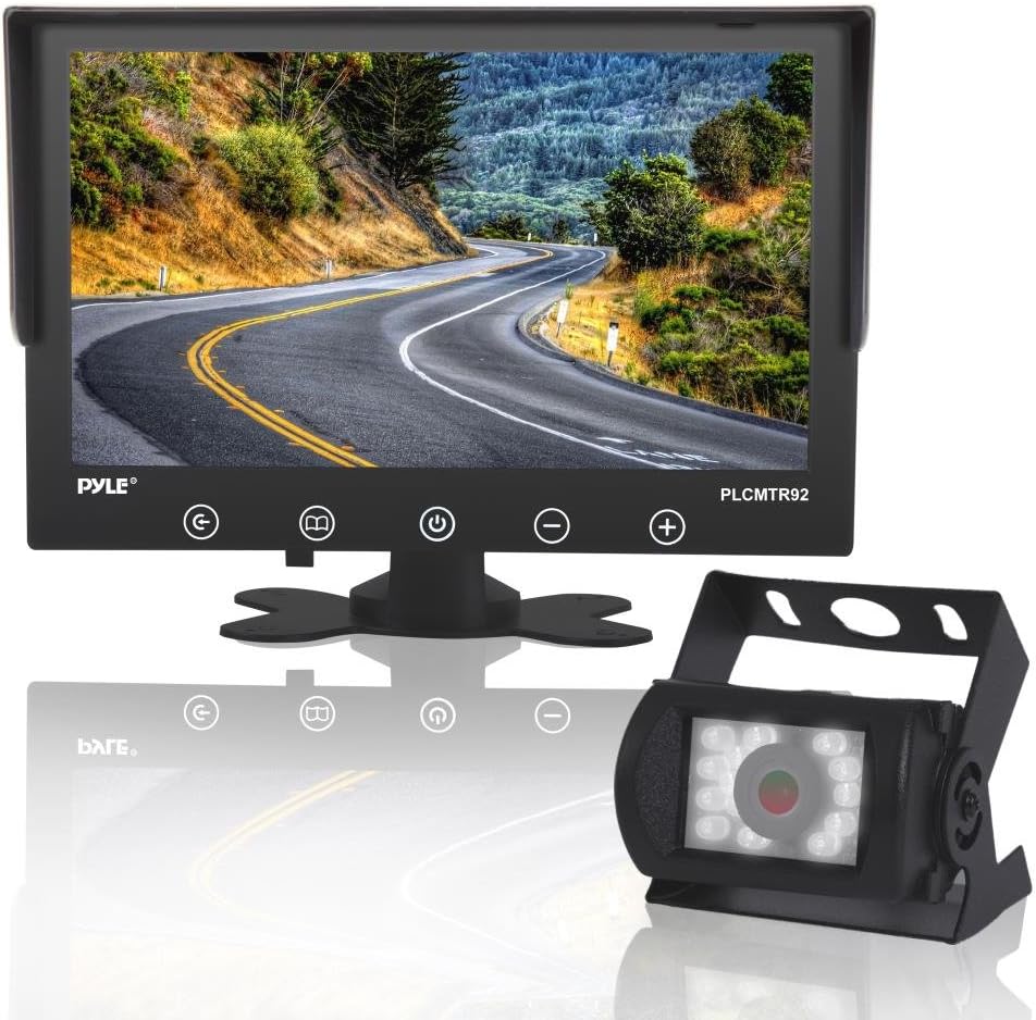 Waterproof Night Vision Rear View Camera & Monitor System X914924