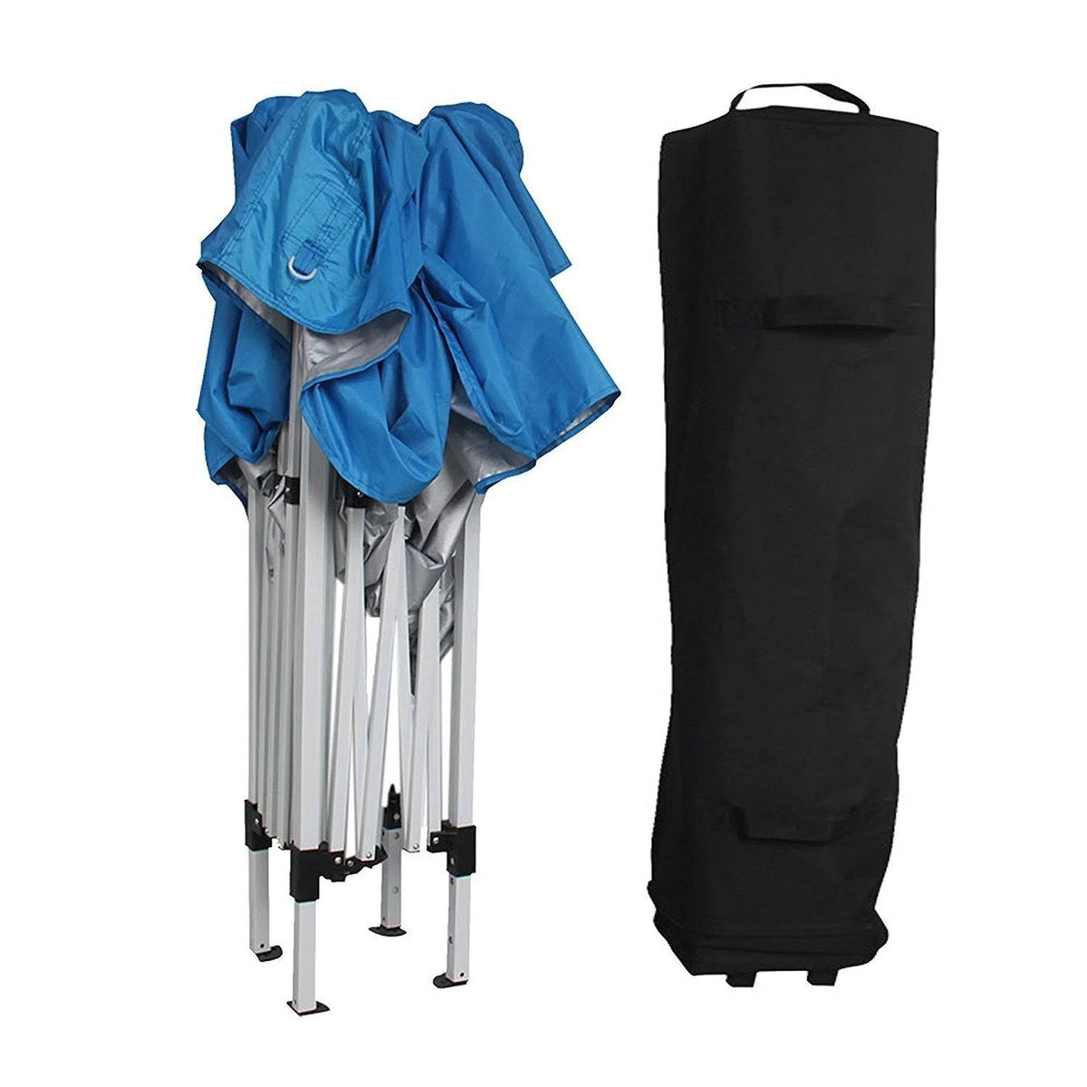 8 x 8 Pop Up Collapsible Gazebo Canopy Tent Blue Q238