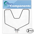 2-Pack Replacement Bake Element for General Electric Oven D6328