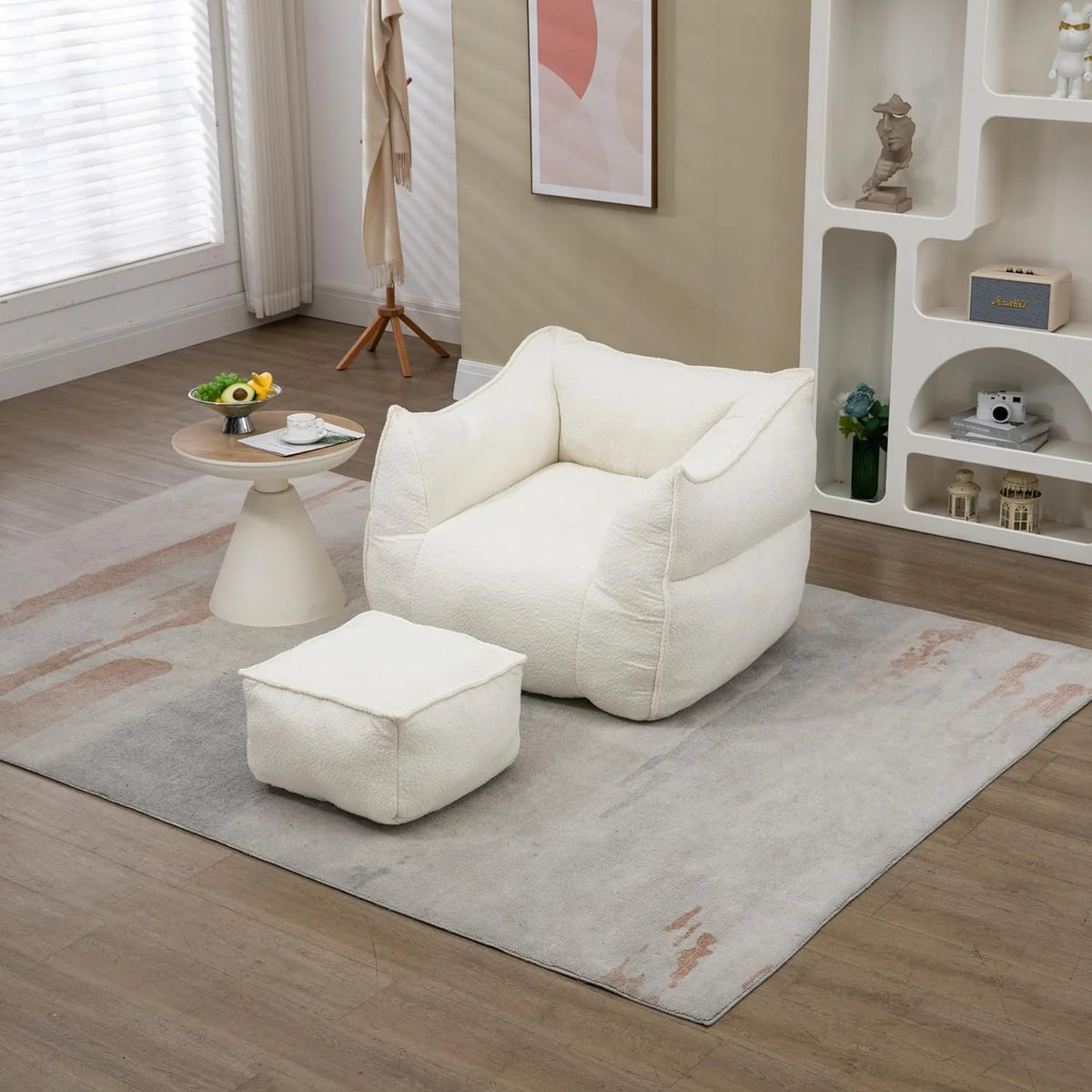 Sofa Chair with Ottoman U295