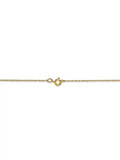 10k Yellow Gold Cable Rope Chain 16 Inch X3817