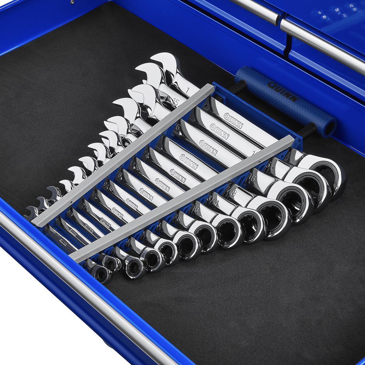 13-Piece SAE Ratcheting Combination Wrench Set E923875