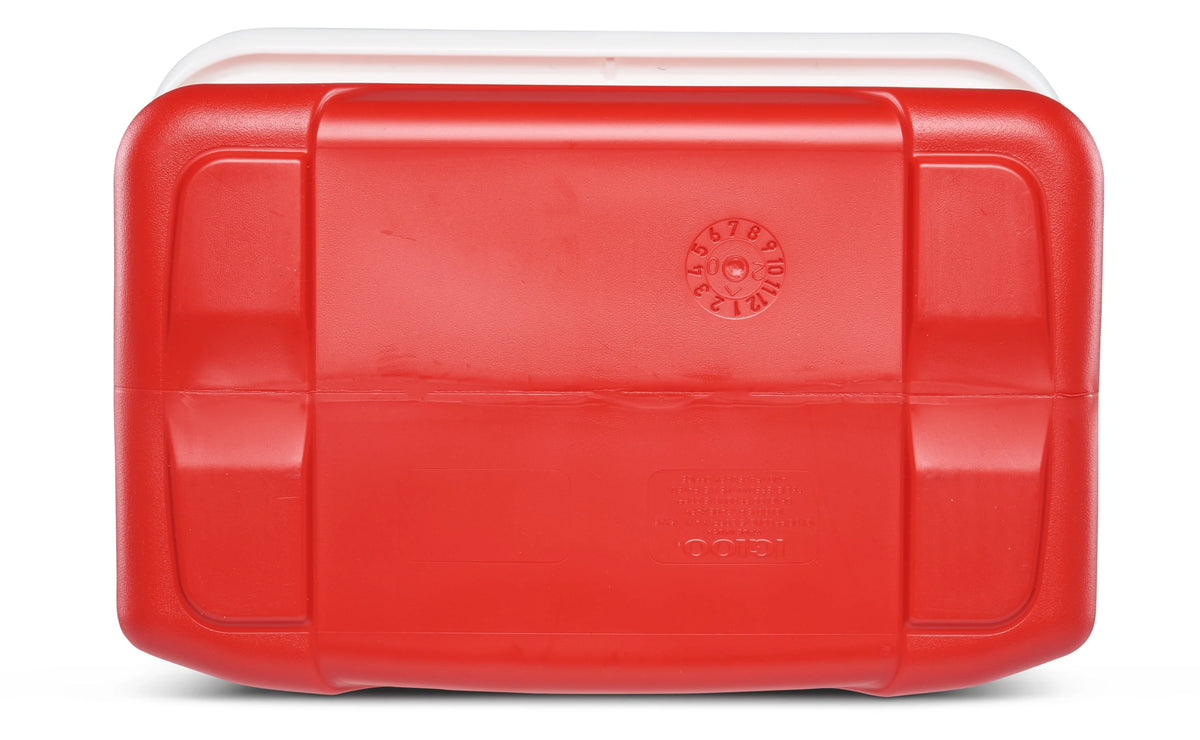 28 QT Red Ice Chest Cooler P389031