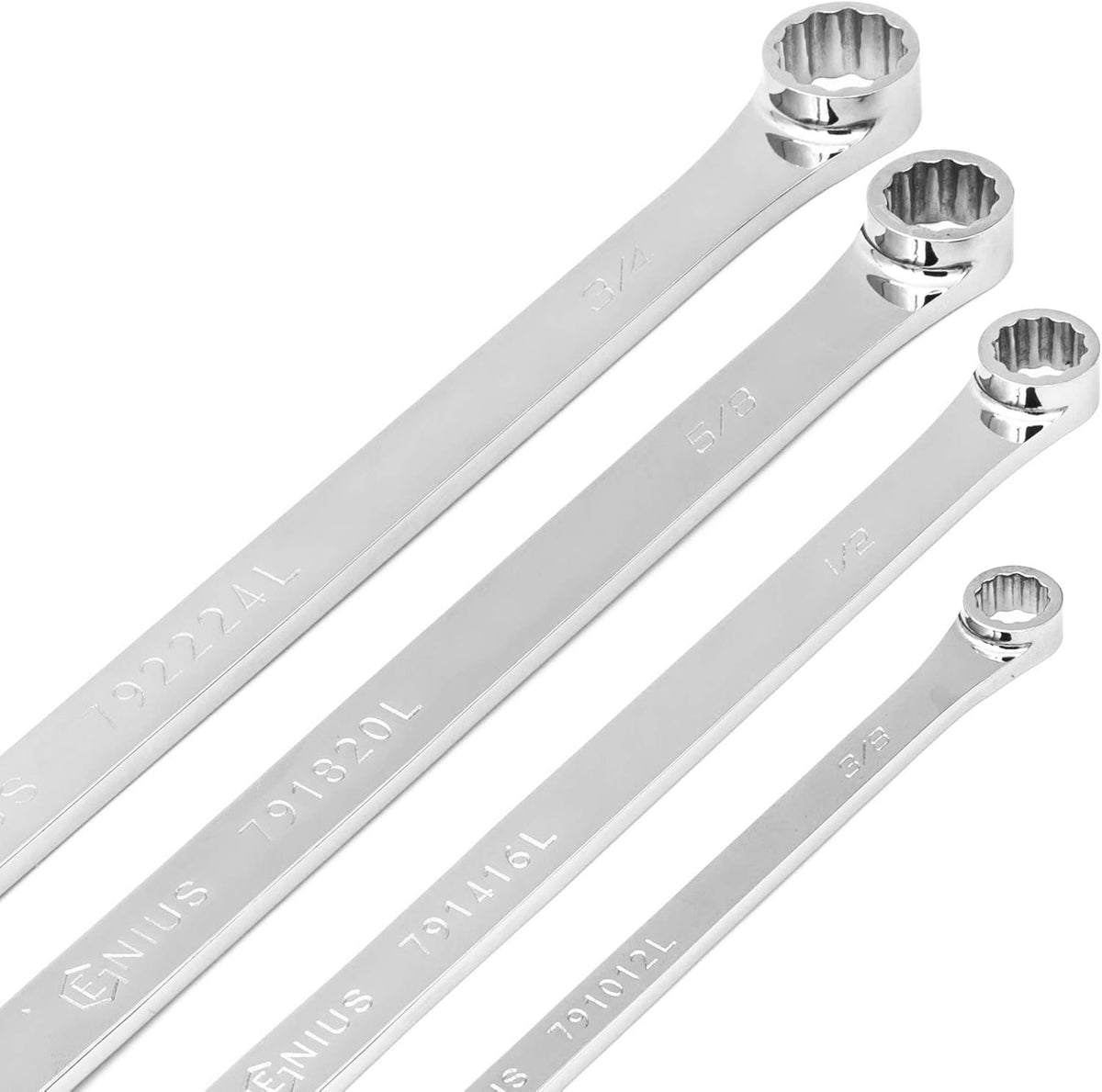 4PC SAE Extra Long Box End Wrench Set E388954
