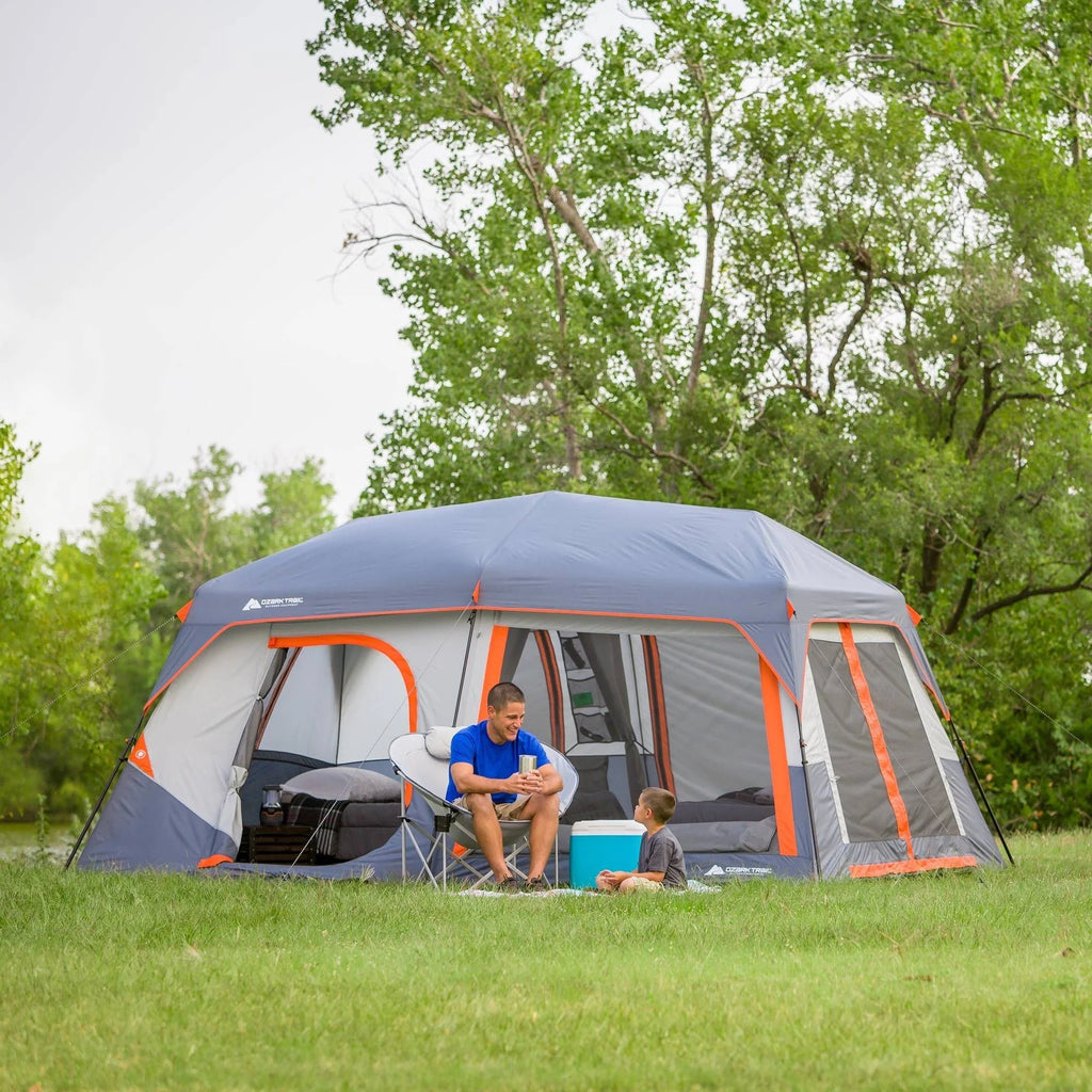 Oversized Gray Camp Chair C30650