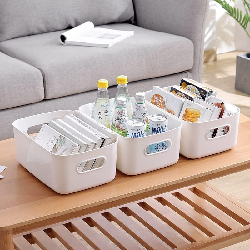 Plastic Storage Baskets with Handle A583