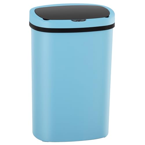 13 Gallon Automatic Touch Free Trash Can with Lid B2559