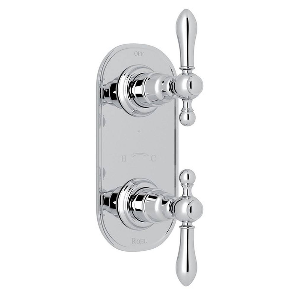 1/2x22 Thermostatic Trim with Diverter Polished Chrome L102
