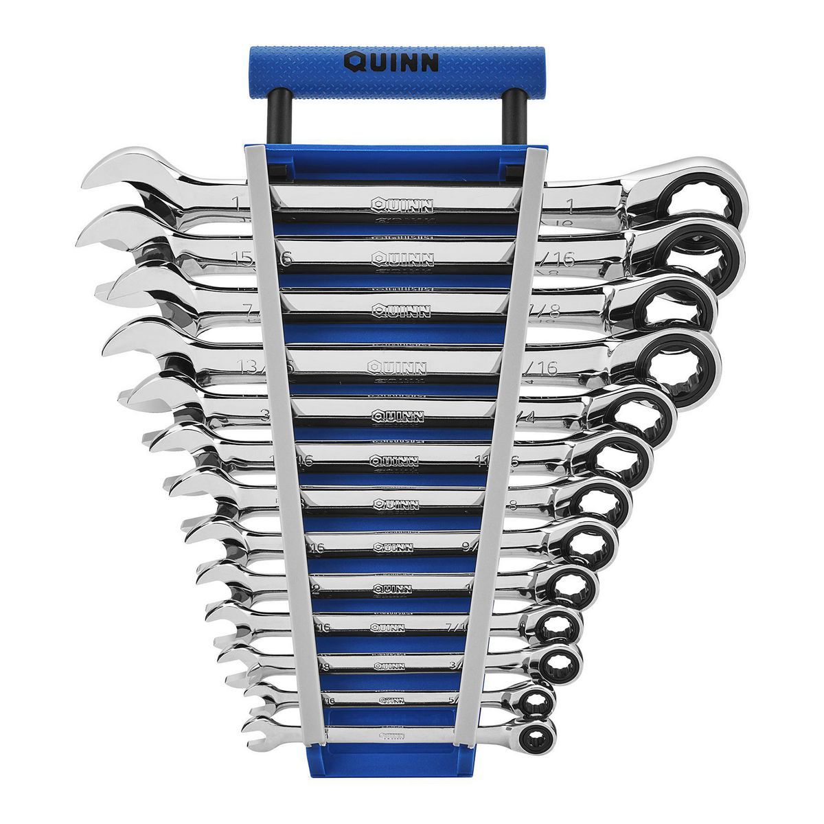 13-Piece SAE Ratcheting Combination Wrench Set E923875