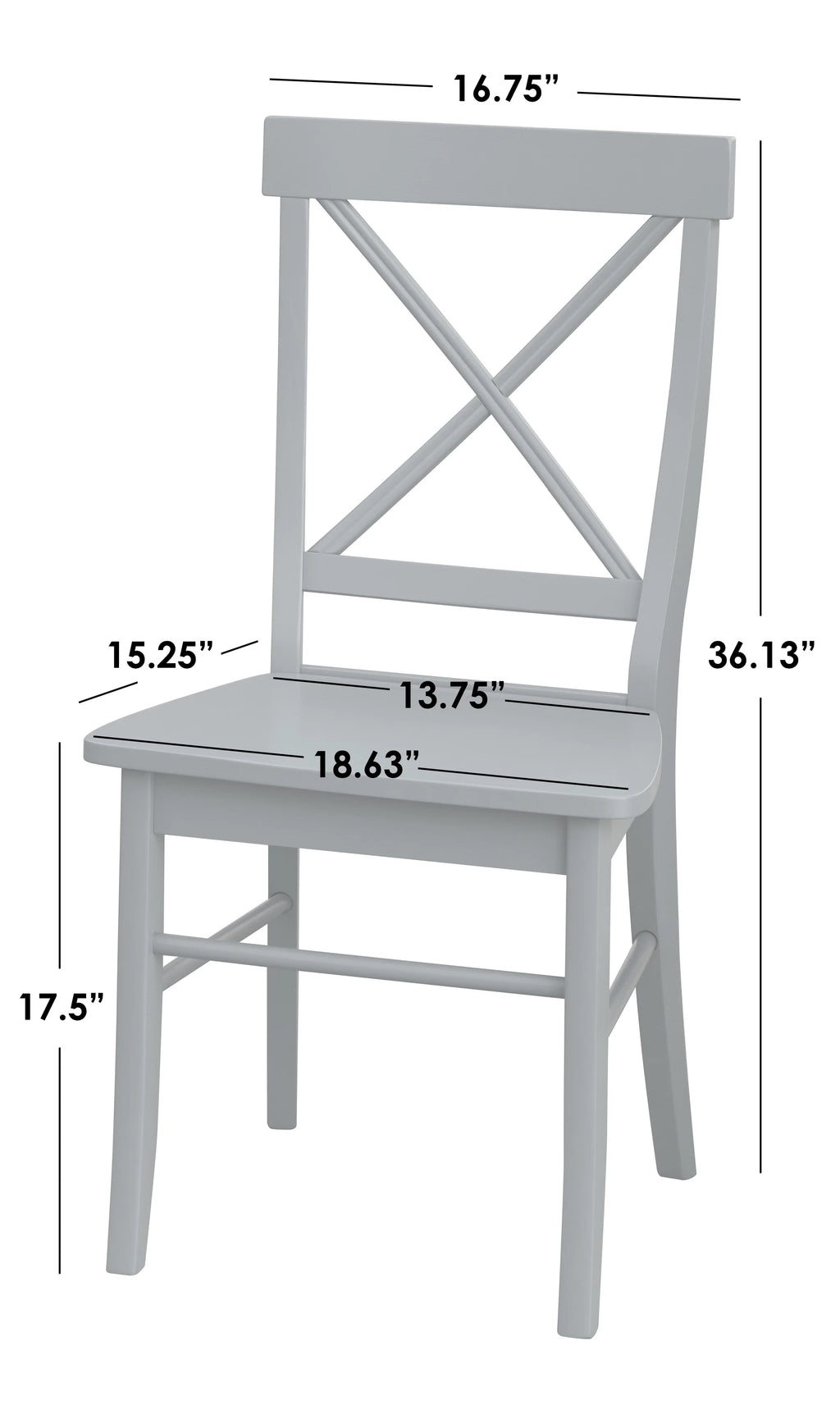 Set of 2 Dark Green Dining Chair V39327