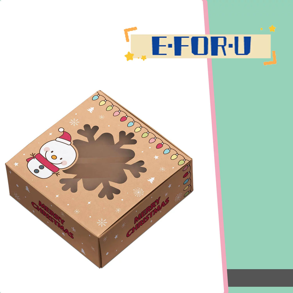 Christmas Cookie Boxes With Window K609