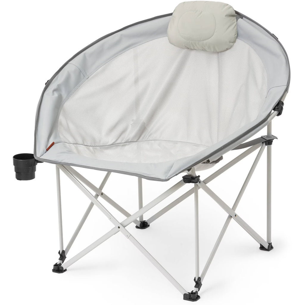 Oversized Gray Camp Chair C30650
