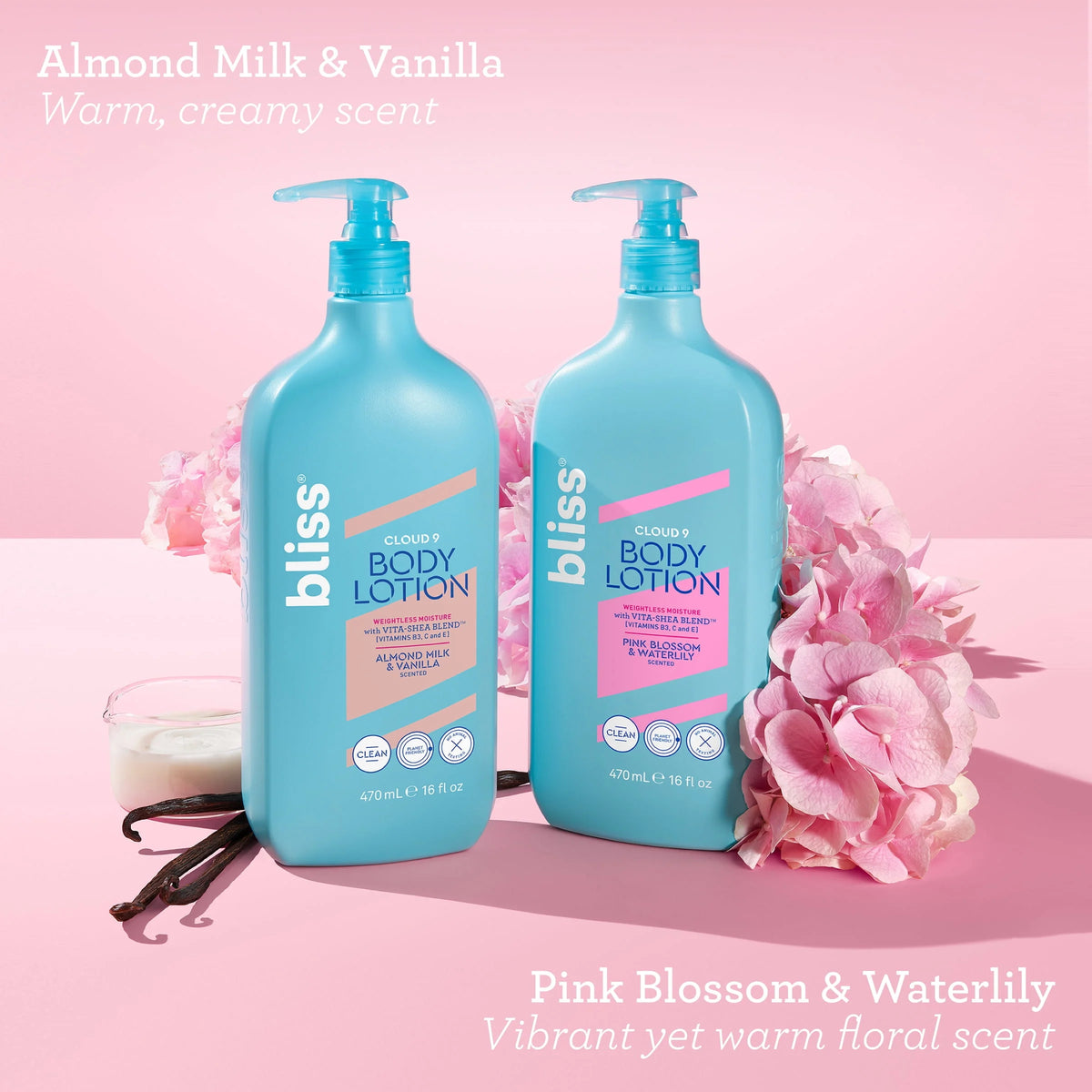 Almond Milk & Vanilla 16oz Body Lotion I78395