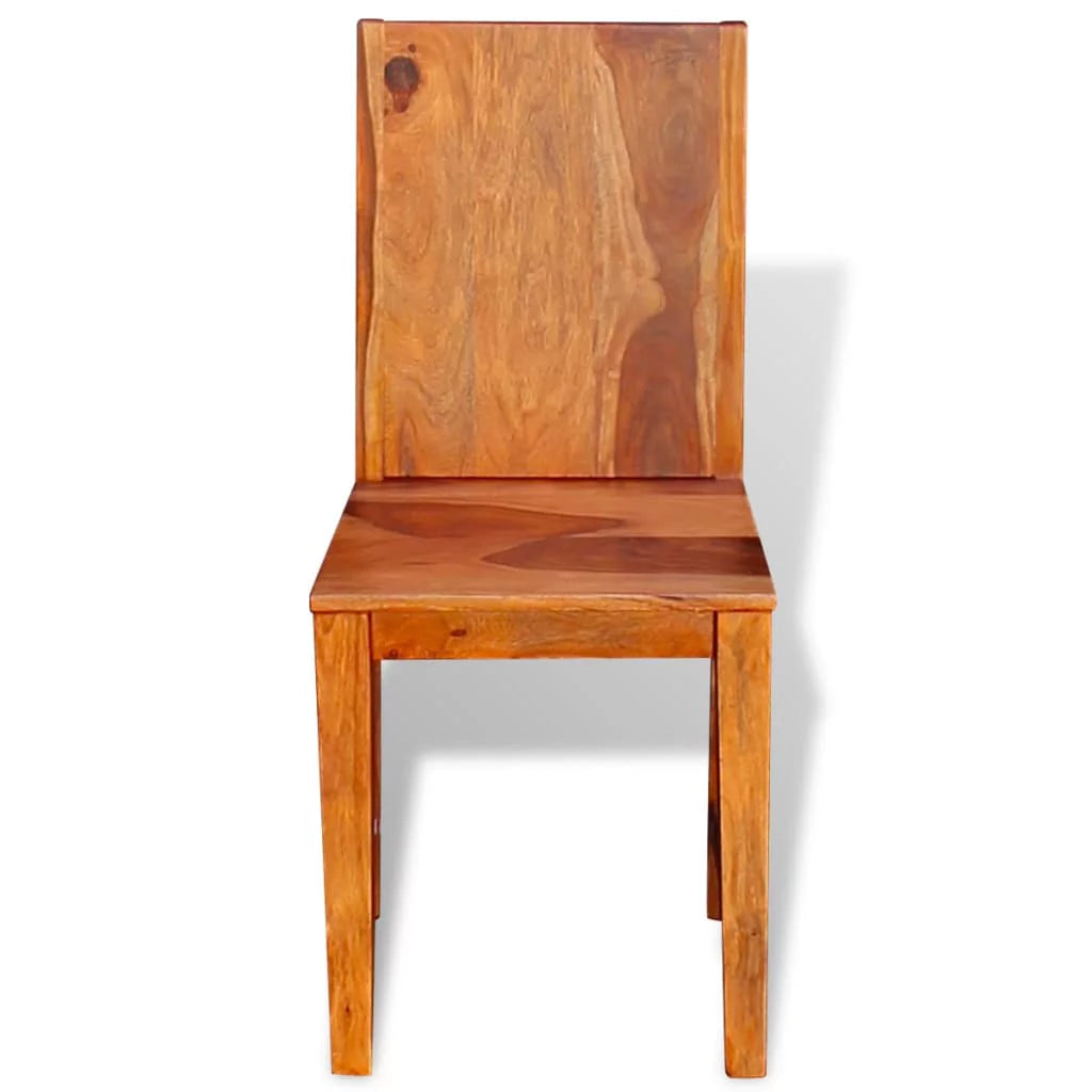 4 pcs Solid Sheesham Wood Dining Chairs J315