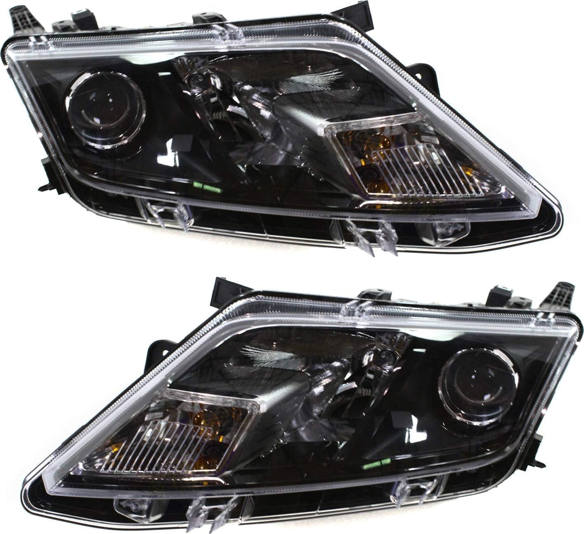 Headlight Assembly Set of 2 Driver and Passenger Side K4100