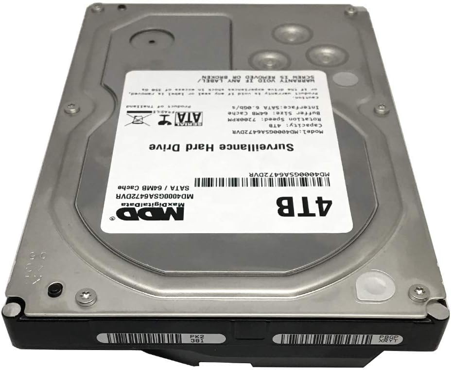 4TB 7200PM SATA 6.0Gb/s 3.5 Internal Hard Drive Pack of 2 W95282