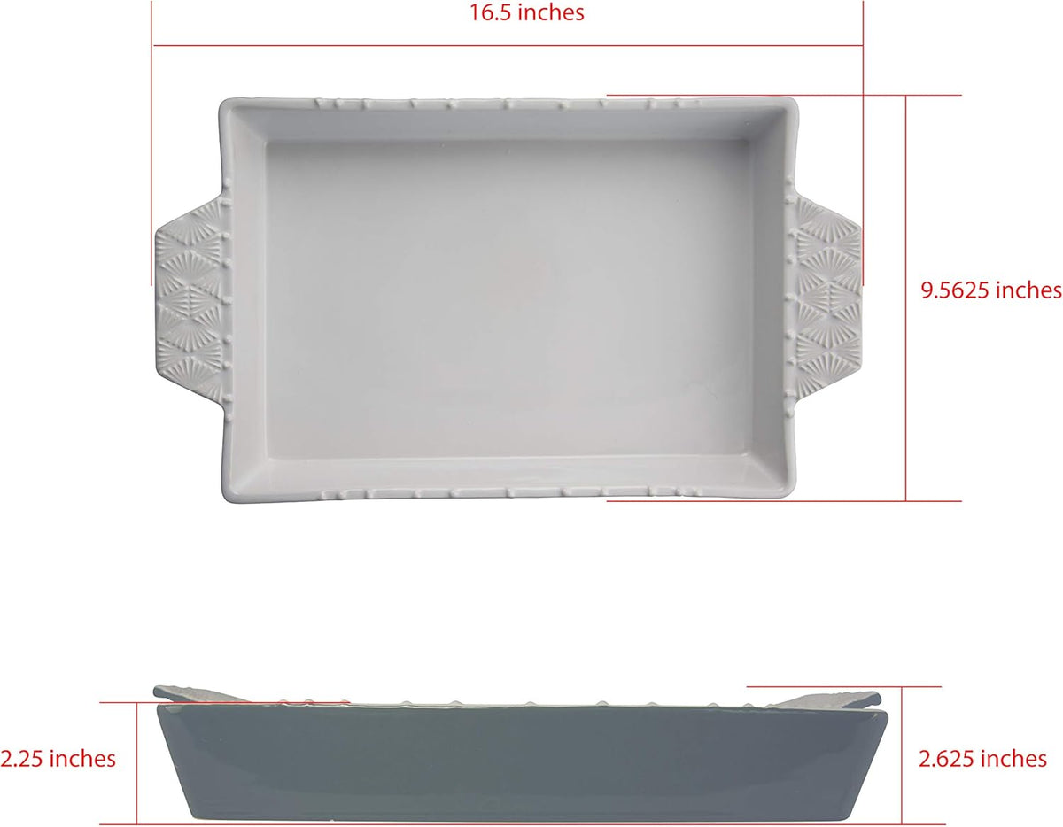 13 x 9 inch Stoneware Baking Dish K308