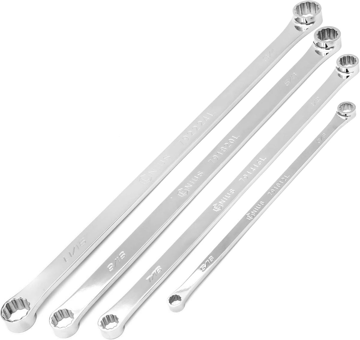 4PC SAE Extra Long Box End Wrench Set E388954