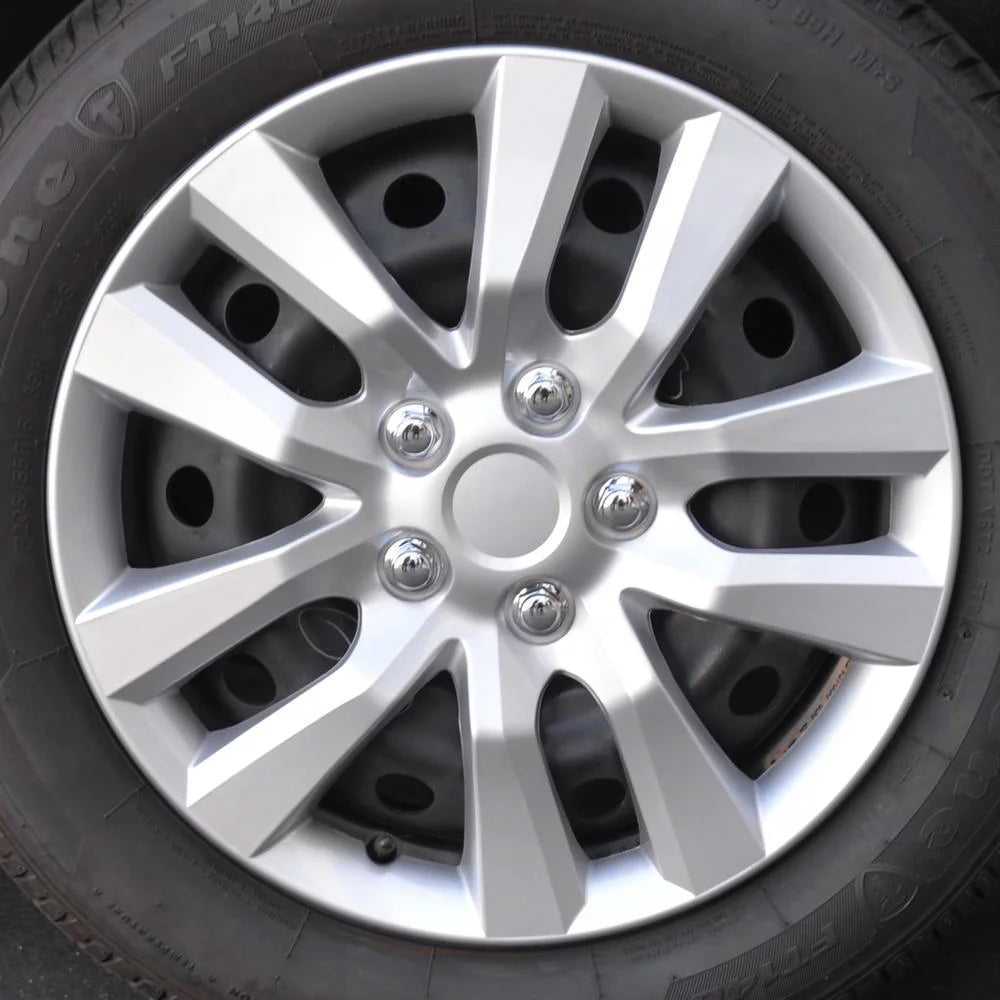 16 Inch Silver Wheel Covers (4 Pieces) D875988