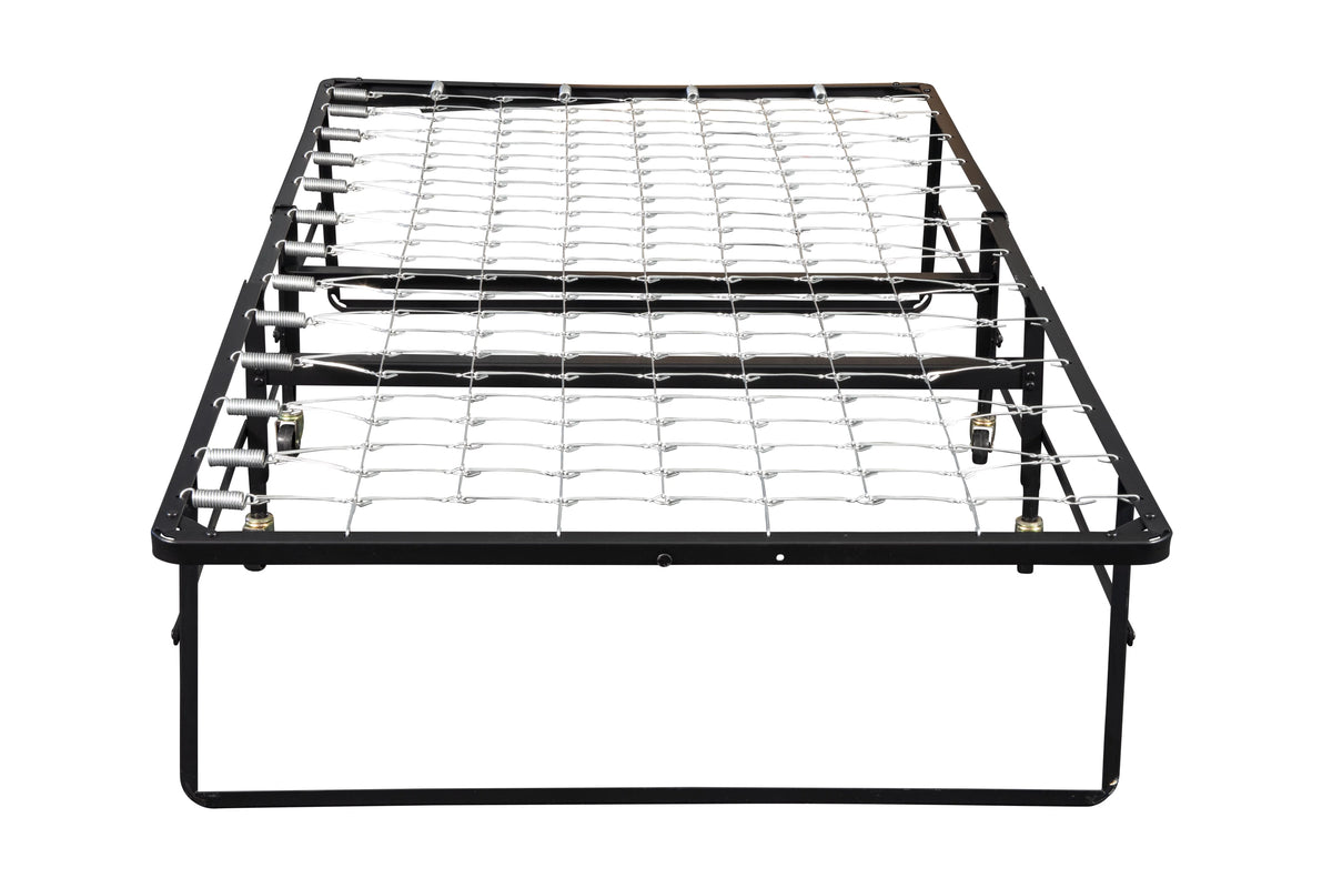 Rollaway Bed with Fiber Mattress Twin Steel Construction M920