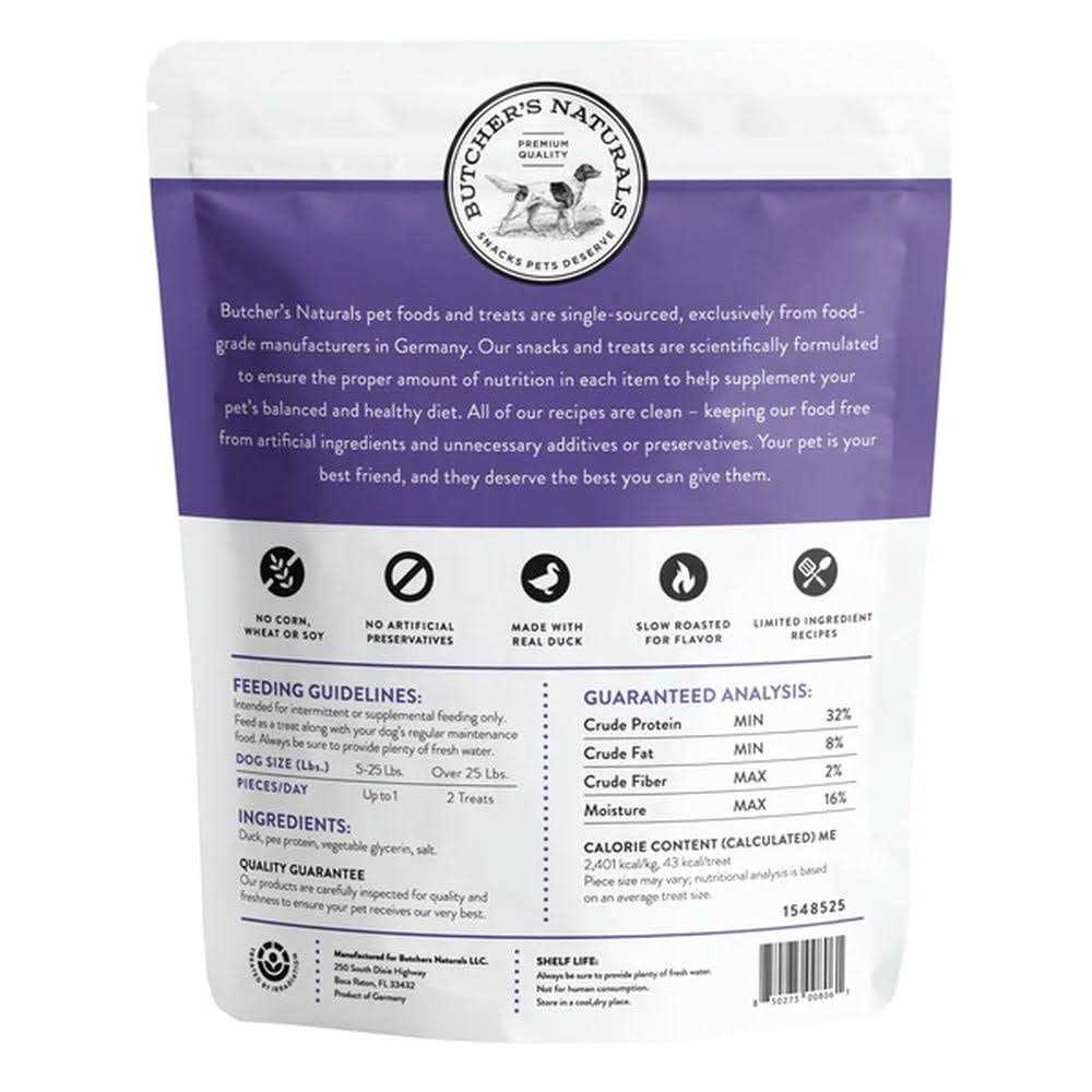 Duck Jerky Dog Treats M63994
