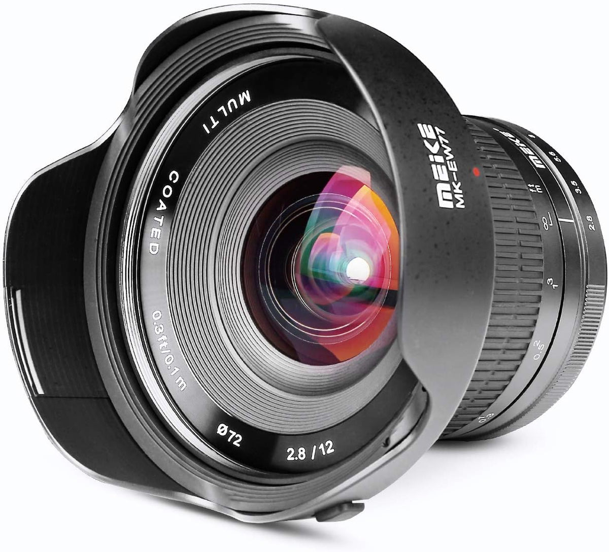 12mm f/2.8 Ultra Wide Angle Manual Fixed Lens for MFT Micro Four Thirds Mirrorless Camera I4125