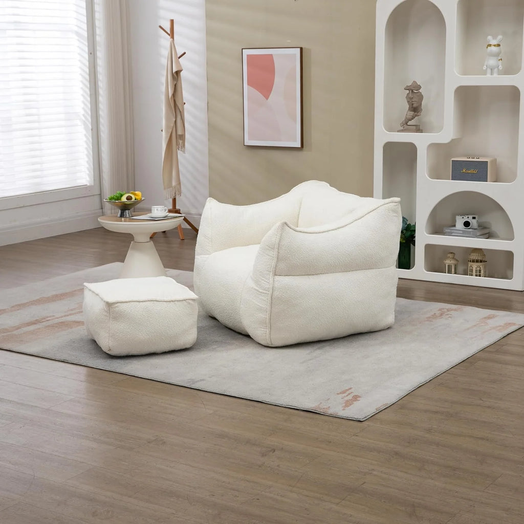 Sofa Chair with Ottoman U295
