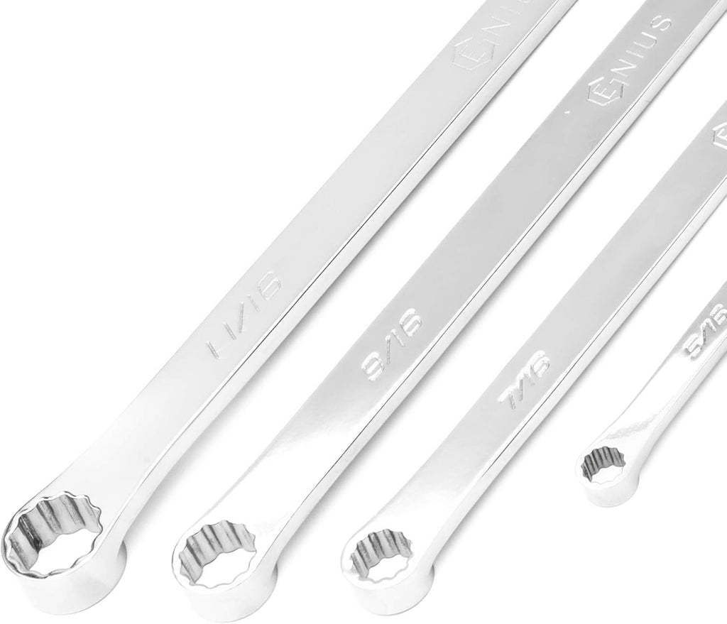 4PC SAE Extra Long Box End Wrench Set E388954