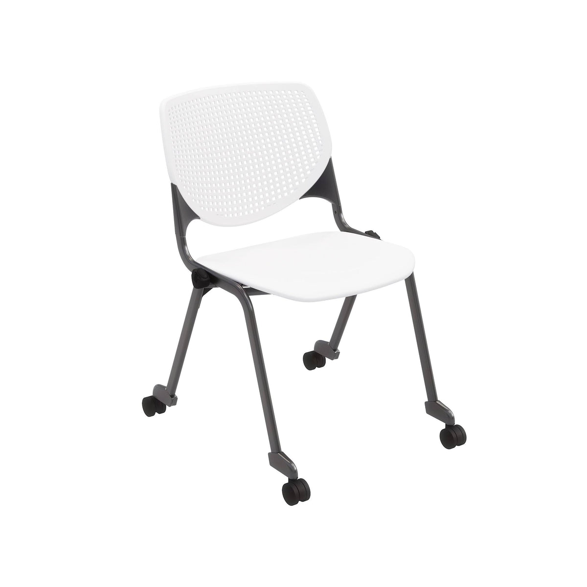 Brownstone Stack Chair with Casters E727