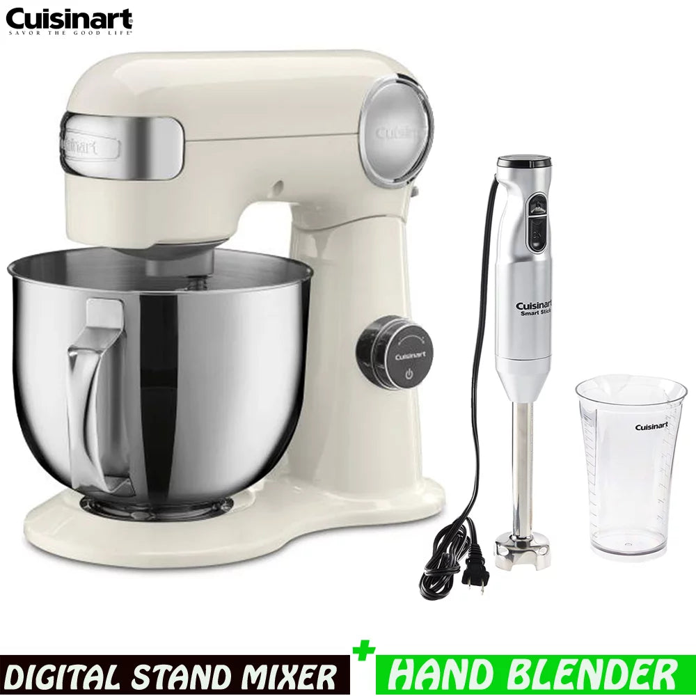 5.5-quart Digital Stand Mixer with Hand Blender G302447