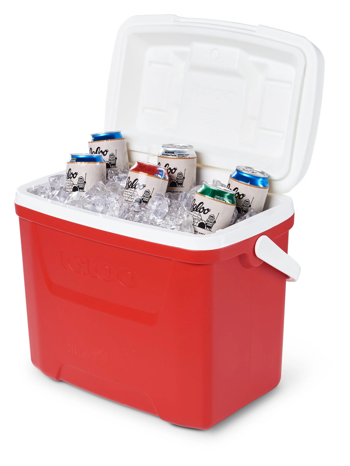28 QT Red Ice Chest Cooler P389031