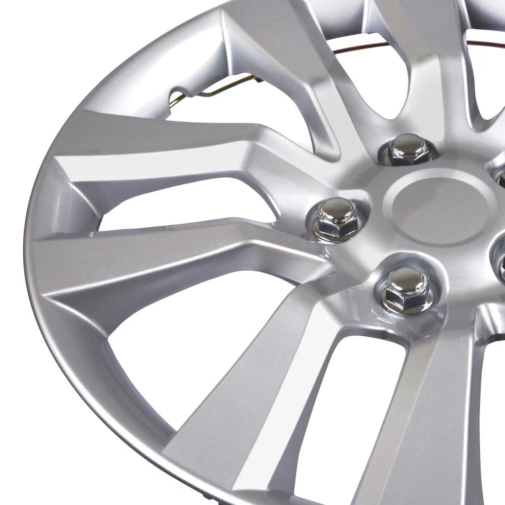 16 Inch Silver Wheel Covers (4 Pieces) D875988
