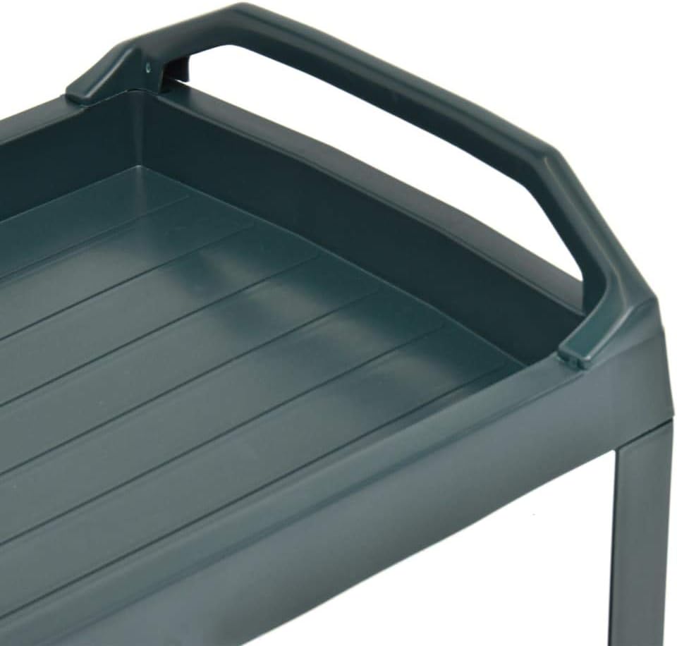 Green Plastic Beverage Cart M64321