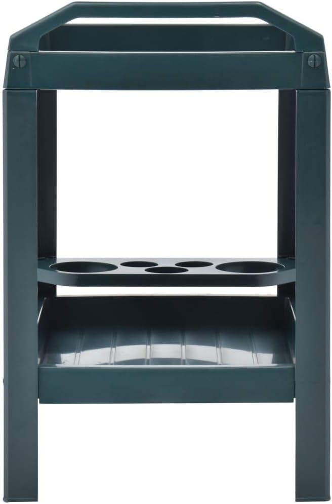 Green Plastic Beverage Cart M64321