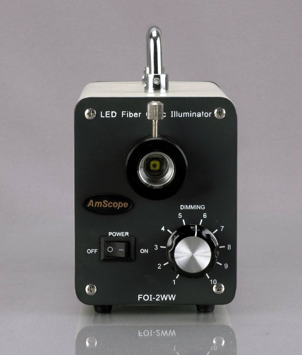 20W LED Fiber Optic Ring Light Microscope Illuminator Z106458