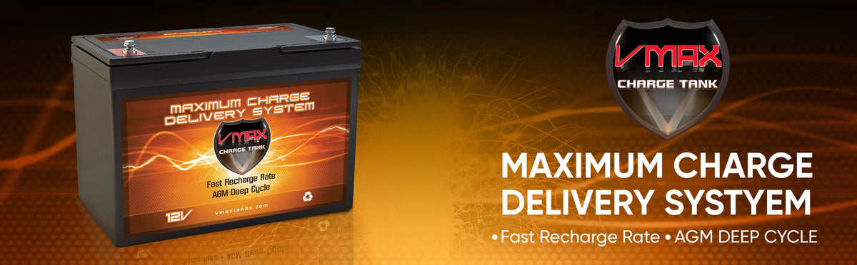 12 Volt 100AH AGM Deep Cycle Group 27 Battery H311