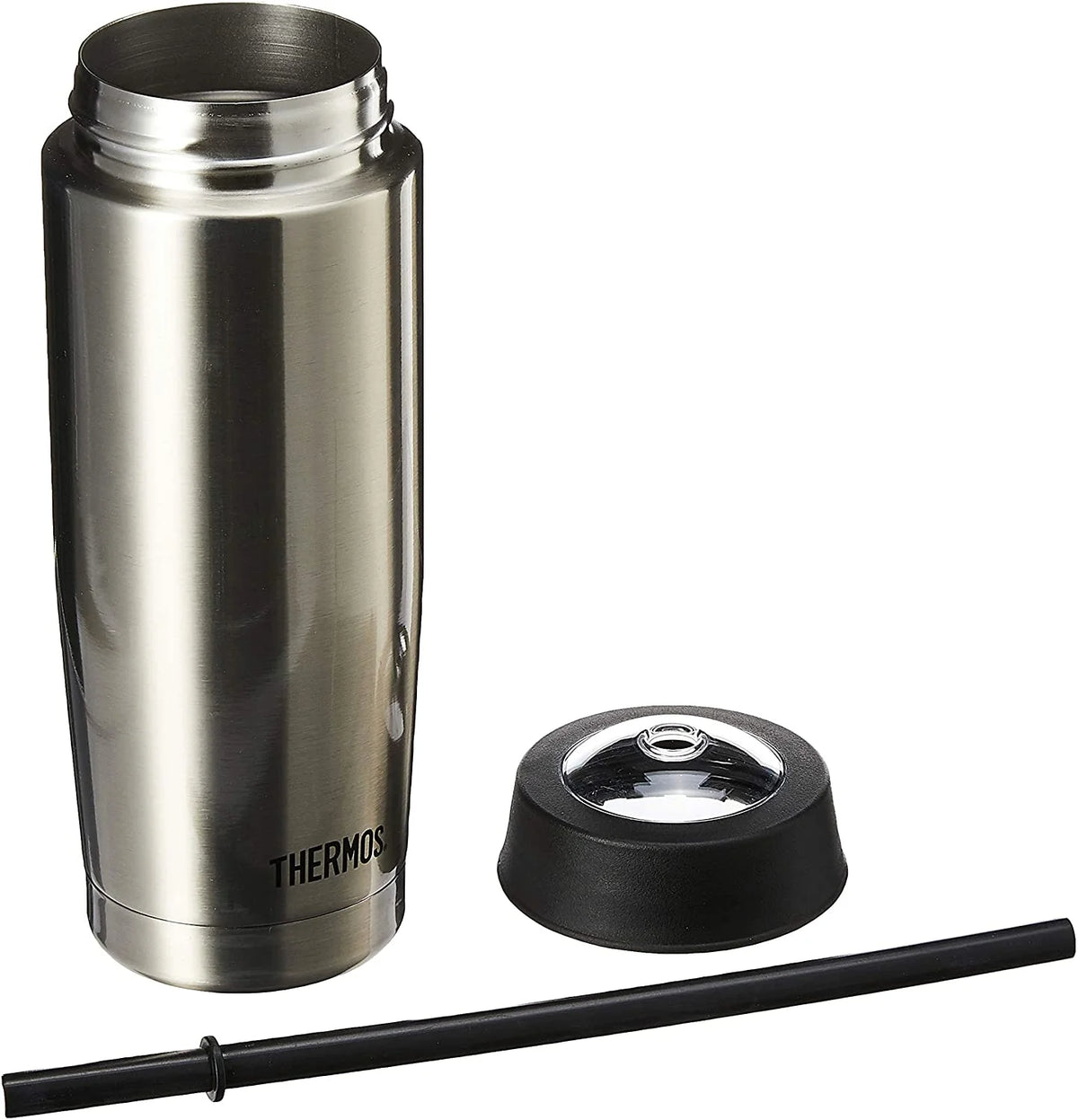 16 oz Vacuum Insulated Stainless Steel Cold Cup with Straw D9351