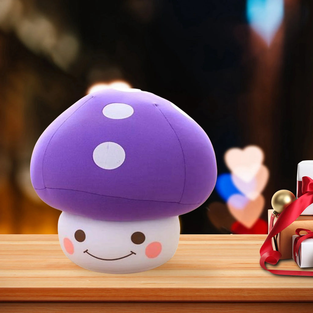 Cartoon Mushroom Stuffed Plush Throw Pillow Y669